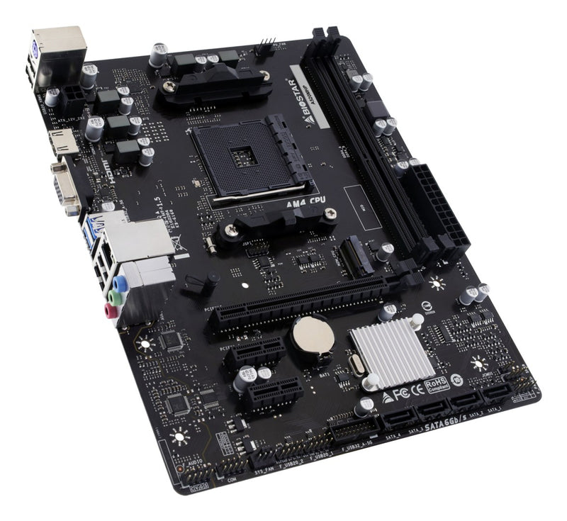 Biostar A520MHP Mainboard AMD A520 Sockel AM4 micro ATX