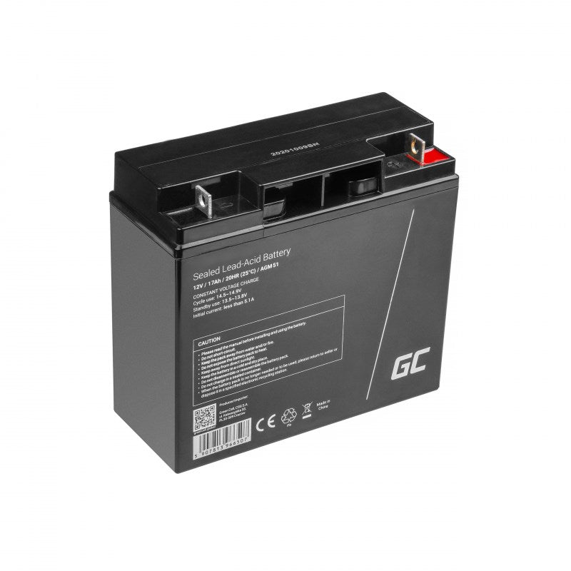 Green Cell AGM51 batterie de véhicule Plomb-acide scellée (VRLA) 17 Ah 12 V