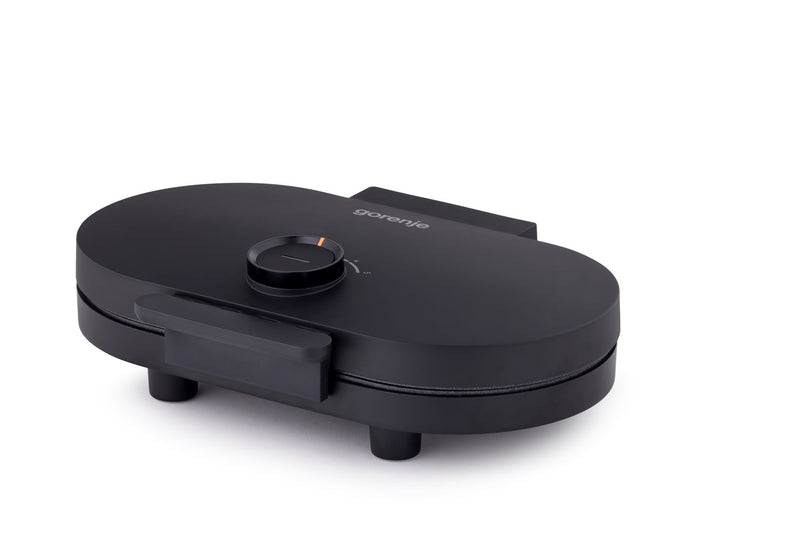 Waffle maker GORENJE WM1200B black, 1200 W
