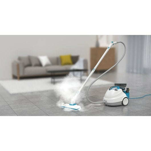 Black & Decker BHSMP2314-QS steam cleaner Cylinder steam cleaner 1.2 L 2300 W Blue, White