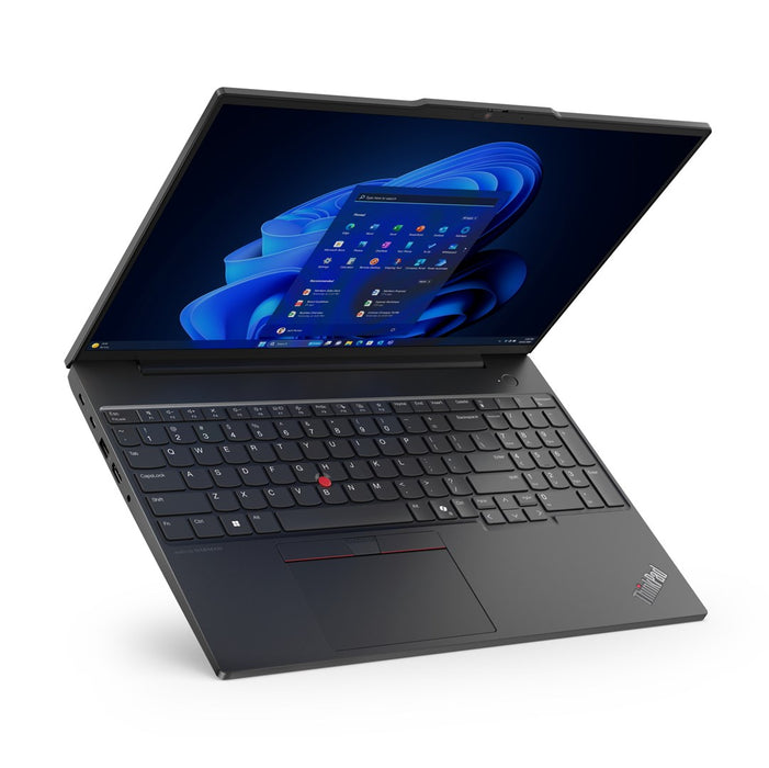 Lenovo ThinkPad E16 Gen 2 (AMD) AMD Ryzen™ 5 7535U Laptop 40.6 cm (16") WUXGA 8 GB DDR5-SDRAM 256 GB SSD Wi-Fi 6E (802.11ax) Windows 11 Pro English Bl