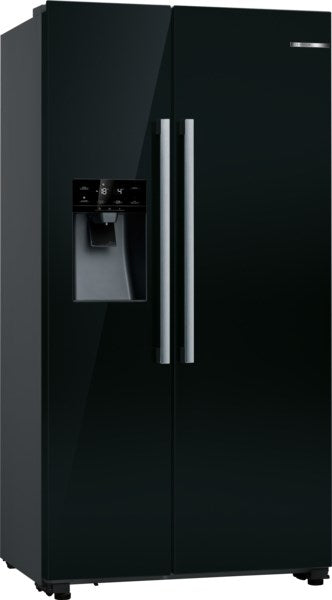 Bosch Serie 6 KAD93ABEP réfrigérateur américain Pose libre 562 L E Noir