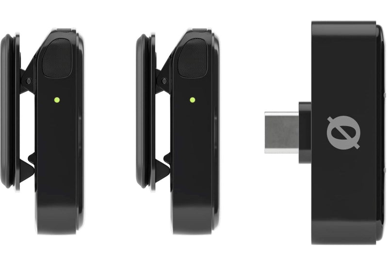 RODE Wireless Micro - 2-channel digital wireless system, USB-C, black