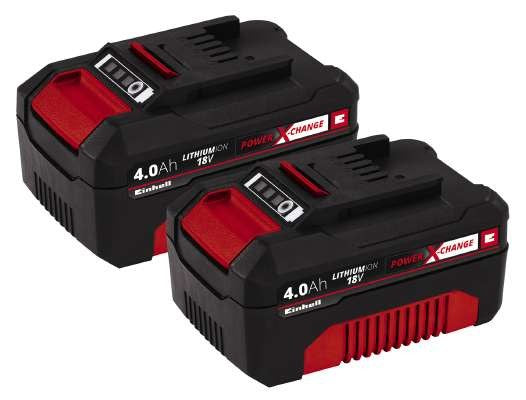 Battery  18 V 2 x 4.0 Ah EINHELL