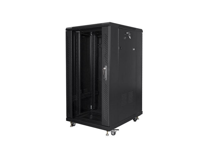 LANBERG FREE STANDING 19" RACK CABINET 22U 600X800 BLACK
