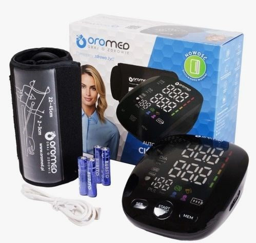 Ciśnieniomierz naramienny USB ORO-N12 SMART OROMED