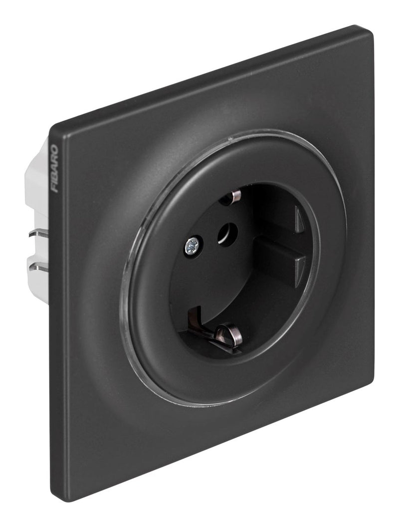 Fibaro FGWOF-011-8 socket-outlet Type F Black