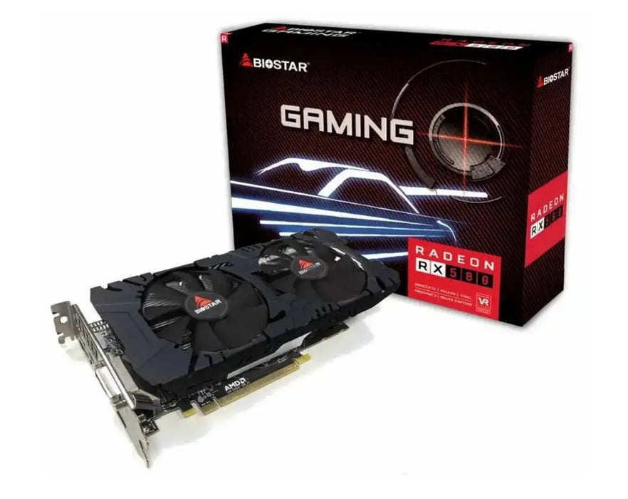 BIOSTAR Radeon RX 580 8GB GDDR5 graphics card (VA5815RQ82)