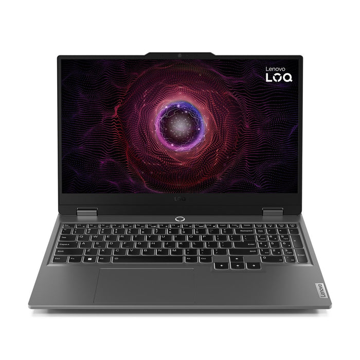 Lenovo LOQ 15ARP9 AMD Ryzenâ„¢ 7 7435HS Laptop 39.6 cm (15.6") Full HD 16 GB DDR5-SDRAM 1 TB SSD NVIDIA GeForce RTX 4060 Wi-Fi 6 (802.11ax) English Grey