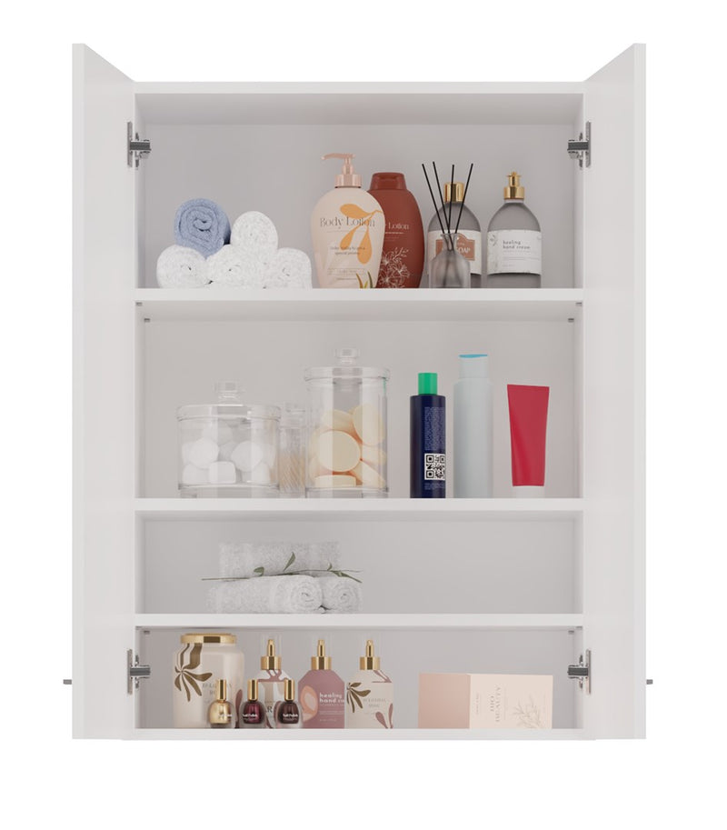 Topeshop POLA MINI DD BIEL meuble de rangement de salle de bain Blanc