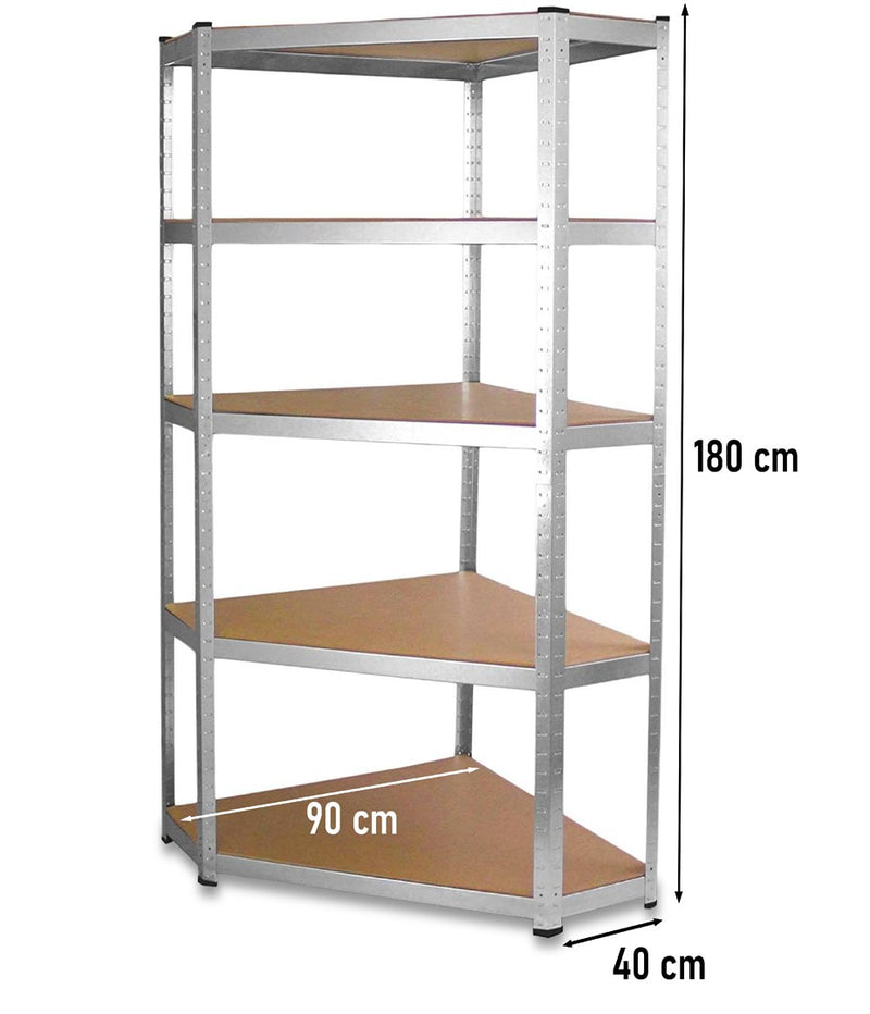 Metal corner storage rack G9040 40cm