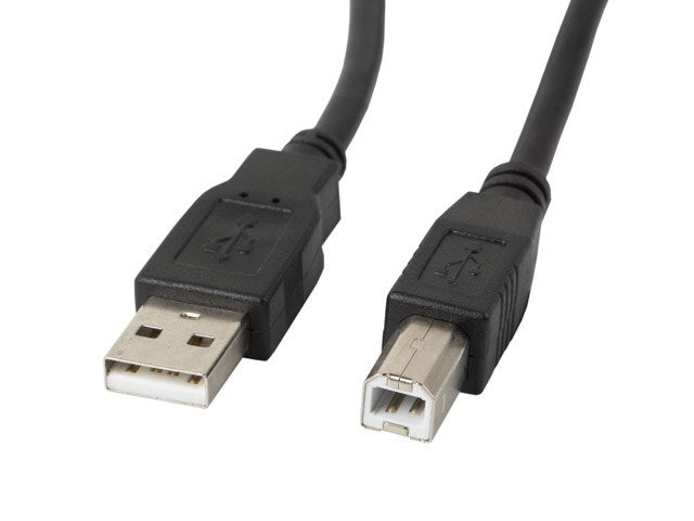 Lanberg CA-USBA-11CC-0030-BK USB cable USB 2.0 3 m USB B Black