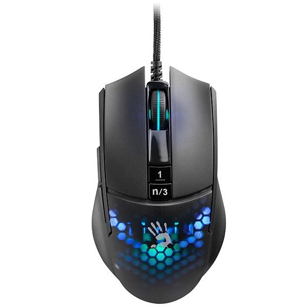A4Tech BLOODY A4TMYS47113 L65 MAX RGB Honeycomb (Activated) Maus USB Typ-A Optisch 12.000 DPI