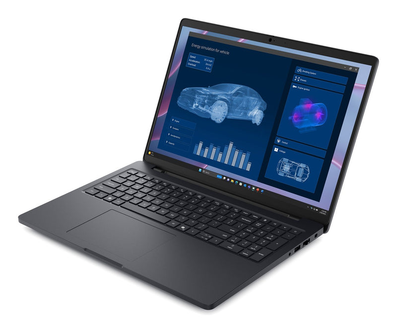 DELL Pro Max 16 MC16255 Copilot+ PC AMD Ryzen AI 5 PRO 340 Laptop 40.6 cm (16") Full HD+ 16 GB LPDDR5x-SDRAM 256 GB SSD Wi-Fi 7 (802.11be) Windows 11
