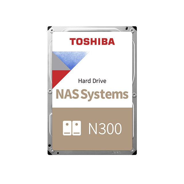 Toshiba N300 NAS MN10ADA600S - Hard drive - 6 TB - internal - 3.5" - SATA 6Gb/s - 7200 rpm - buffer: 512 MB