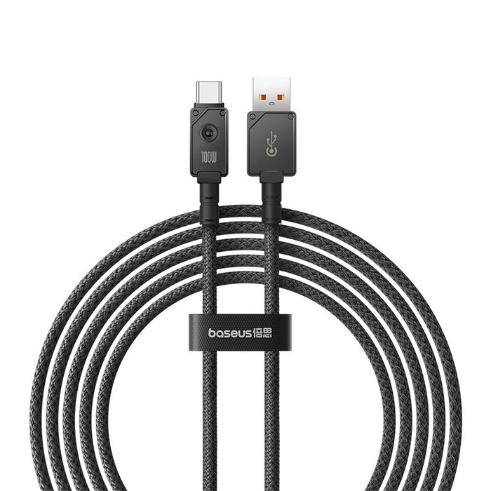 Baseus Unbreakable USB A to USB C cable 2 m 100 W Black