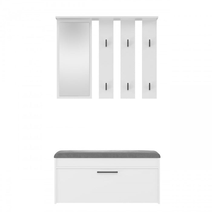 PARMA closet 100x35x180 cm, white