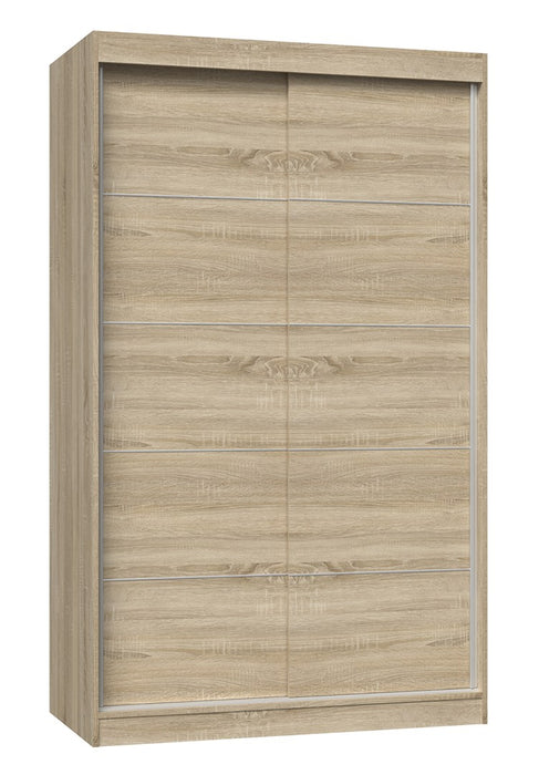 Topeshop IGA 120 SON C KPL bedroom wardrobe/closet 7 shelves 2 door(s) Sonoma oak