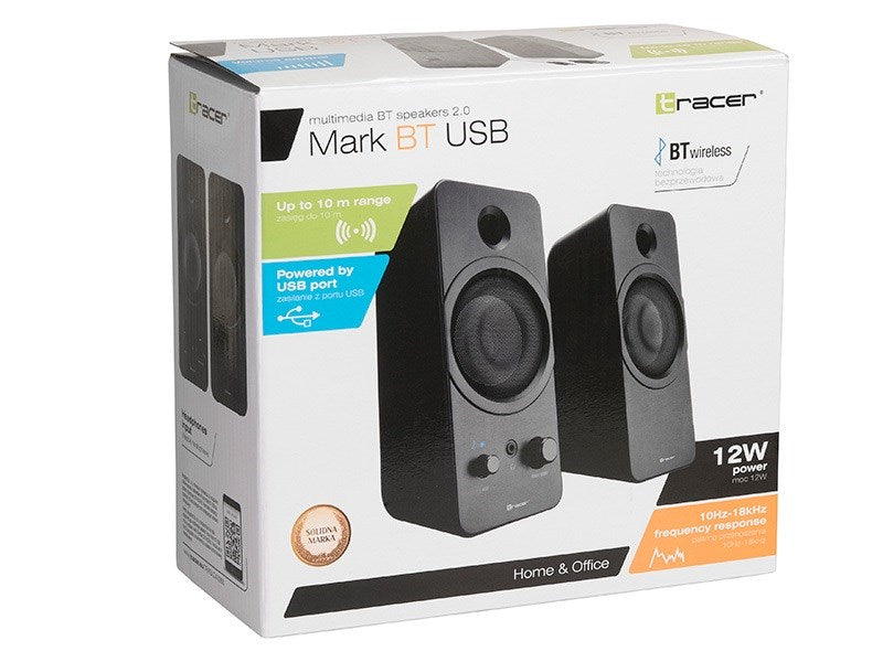 Speakers Tracer 2.0 Mark USB Bluetooth 12W TRAGLO46370