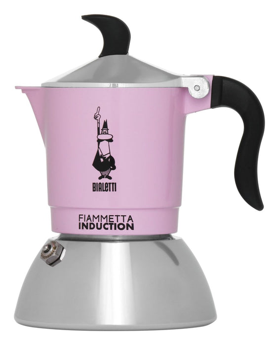 Bialetti 6585 Moka pot 0.09 L Black, Pink, Silver