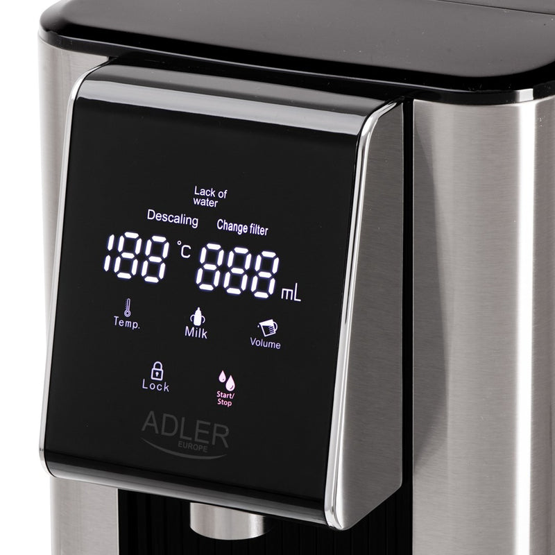 Hot Water Dispenser ADLER AD 1356 2.5 L Black, Silver