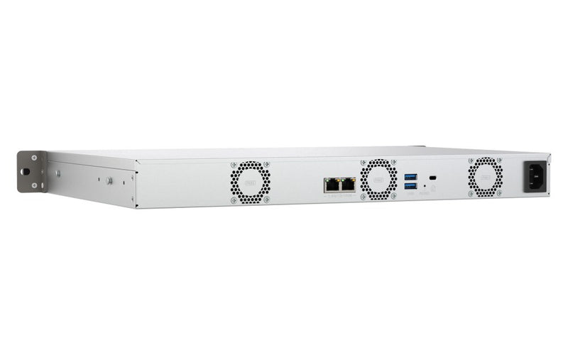 QNAP TS-433eU NAS Rack (1HE) Cortex-A Cortex-A55 4 GB 0 TB QNAP Turbo System Schwarz
