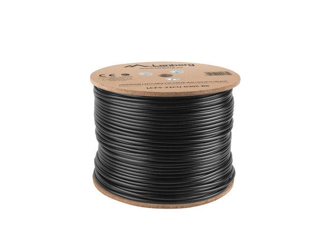 Lanberg LCF5-21CU-0305-BK networking cable 305 m Cat5e F/UTP (FTP) Black