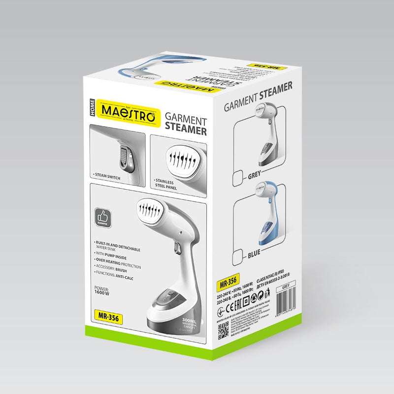 Dampfglätter 1600W Maestro MR-356-GREY