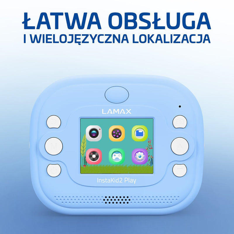 LAMAX InstaKid2 Play Kids Camera, blue