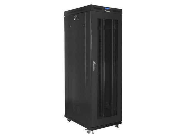 LANBERG FREE STANDING 19" RACK CABINET 42U 800x1000 BLACK perforated doors