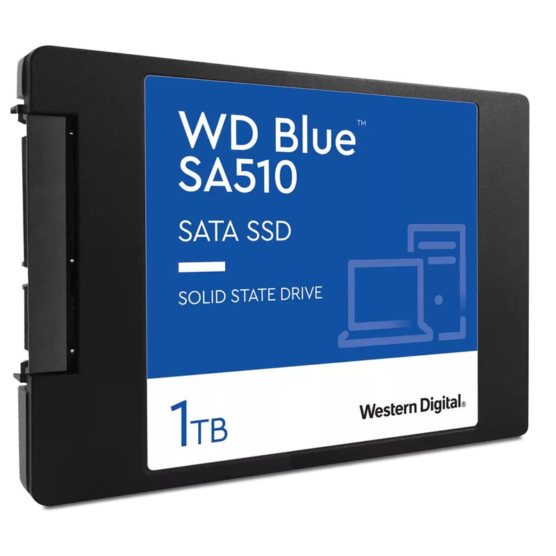 WD Blue SA510 WDS100T3B0A-00AXR0 - SSD - 1 TB - internal - 2.5" - SATA 6Gb/s