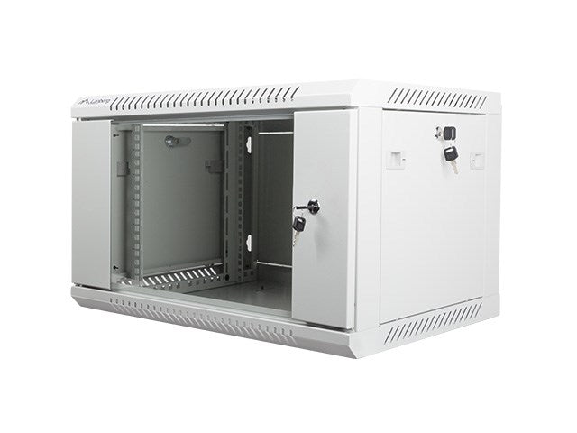Lanberg wall-mounted 19" cabinet 4U 600x450 gray wf01-6406-10s