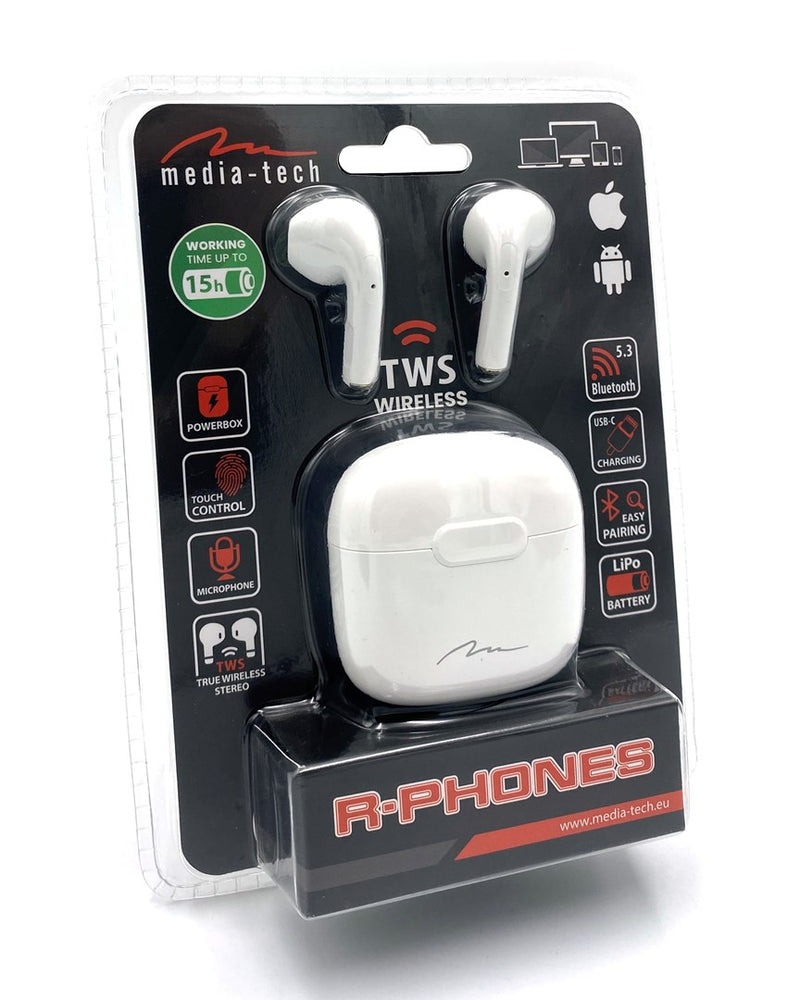 Wireless headphones R-PHONES TWS MT3589W