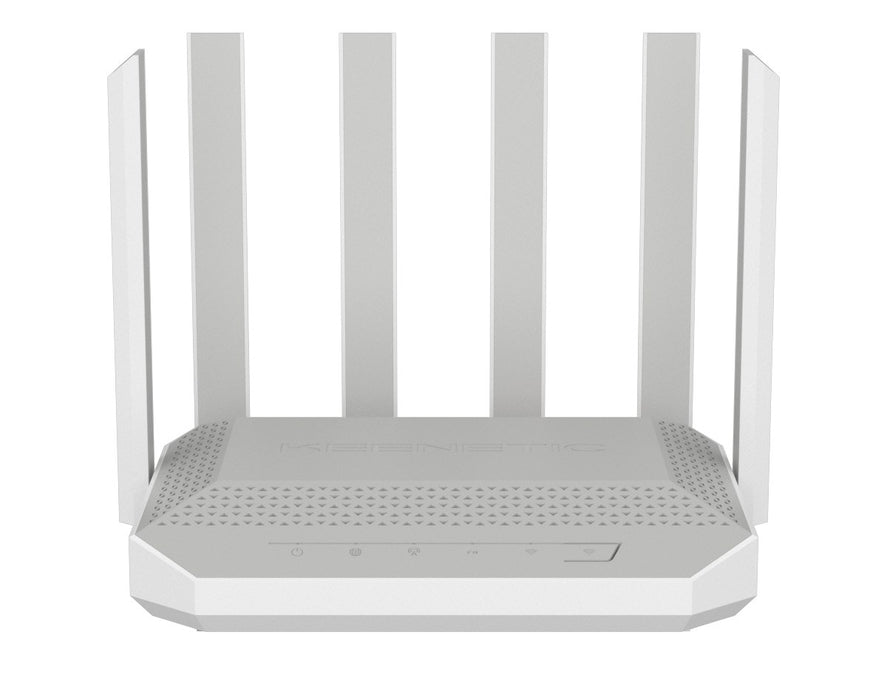 Keenetic Hero 5G (KN-4110) AX3000 Mesh Wi-Fi 6 5G Modem Router with 2 SIM Slots, a 1×2.5G and 4×1G Smart Switch, Multifunctional USB 3.0 and 2.0 Ports