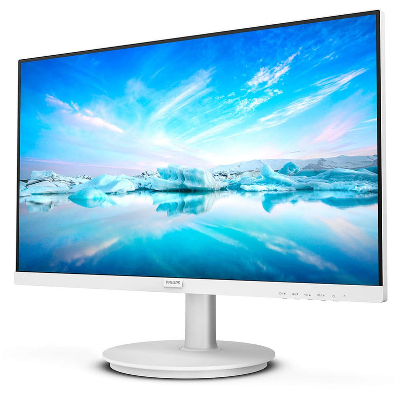 Philips V-line 271V8AW - LED monitor - 27" - 1920 x 1080 Full HD (1080p) @ 75 Hz - IPS - 250 cd/m² - 1000:1 - 4 ms - HDMI, VGA - speakers - textured w