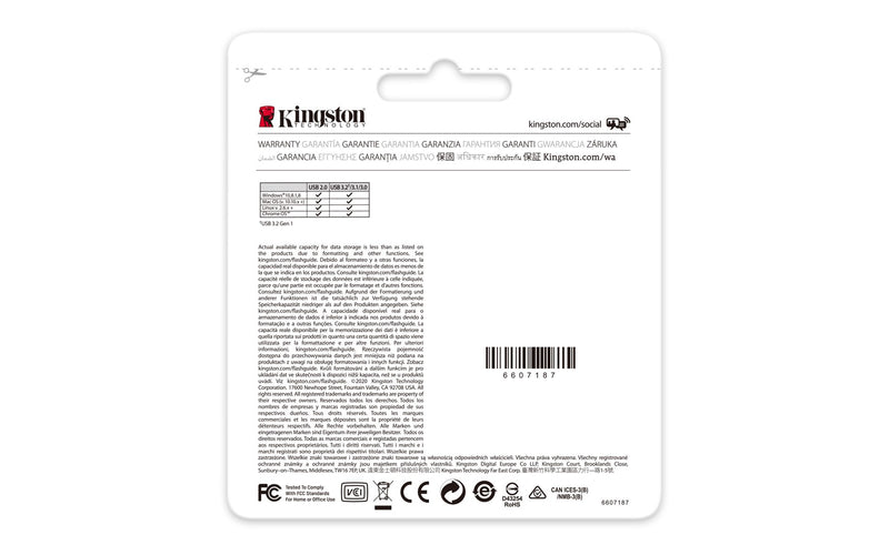 Kingston DataTraveler Kyson - USB flash drive - 256 GB - USB 3.2 Gen 1