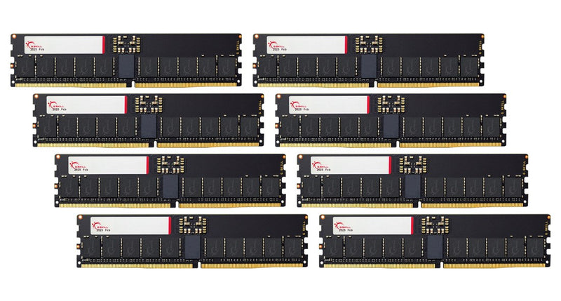 G.Skill T5 Neo F5-6400R3848F64GE8-T5N memory module 512 GB 8 x 64 GB DDR5 6400 MT/s 288-pin DIMM ECC