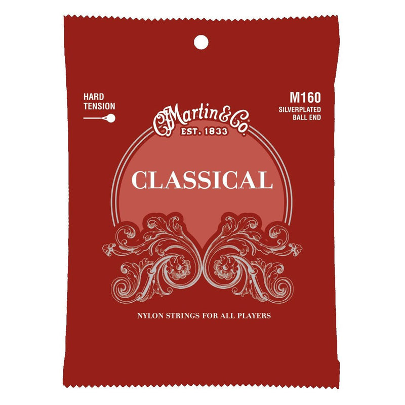 Martin M160 Classical Hard Tension (28-43) - classical guitar strings
