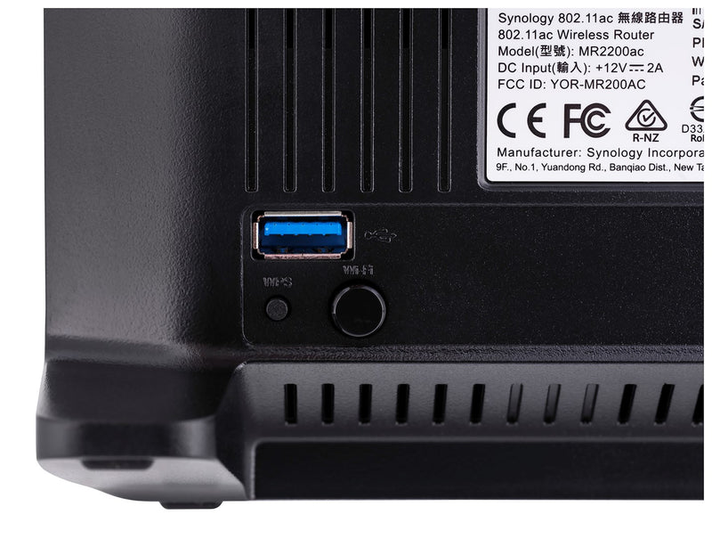 Synology MR2200AC - Wireless router 1GbE - Wi-Fi 5 - Dual Band