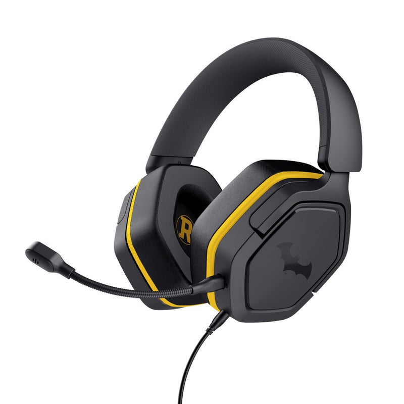 Trust 25784 headphones/headset Wired Head-band Gaming Black, Yellow