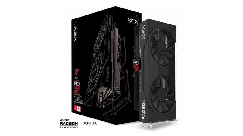 Graphics card. XFX Swift RX 9060XT OC 16GB