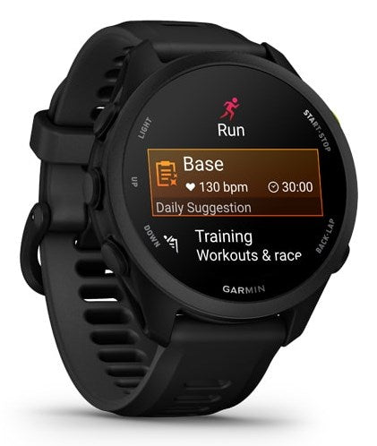 Garmin Forerunner 70 3.05 cm (1.2") AMOLED 43 mm Digital 390 x 390 pixels Touchscreen Black GPS (satellite)