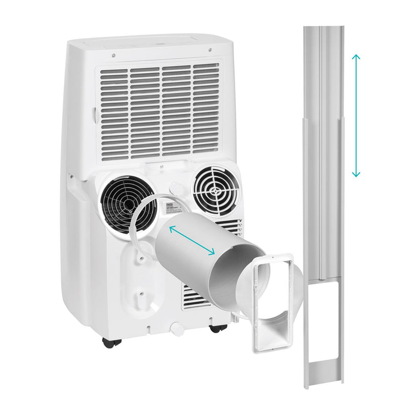TEESA 3.9 kW Portable Air Conditioner with WiFi and Heating Function, Tuya, White