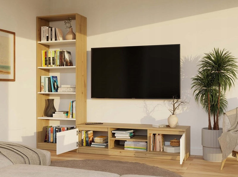 RTV 140 MALWA OAK ARTISAN/WHITE