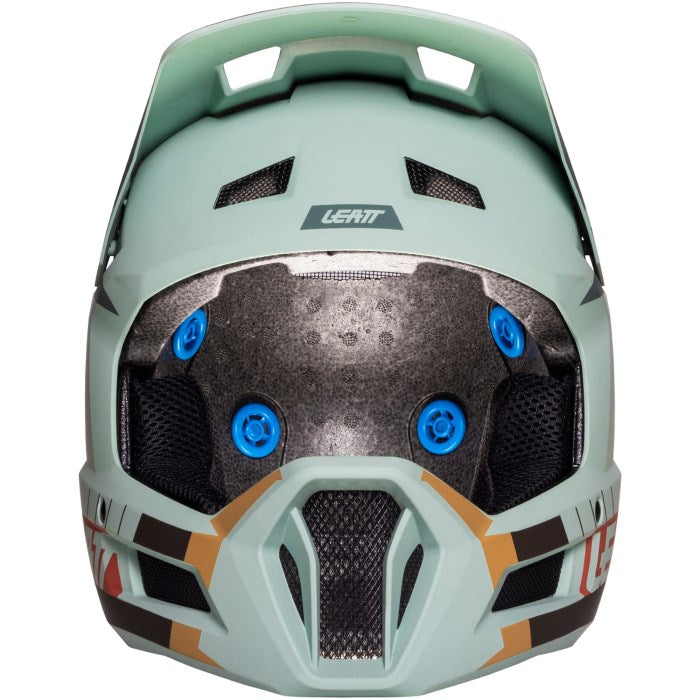 LEATT MTB Gravity 2.0 V25 Full-Face Cycling Helmet Size M mint
