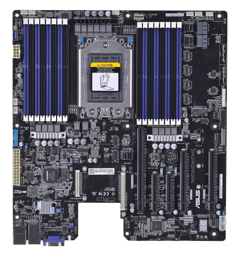 Płyta Serwerowa ASUS KRPA-U16-M EPYC LGA 4094 (SP3), 16xDIMM DDR4 3200 MHz, 1xPCIe 4.0, 3xPCIe 3.0, 1xPCIe, 1xM.2, 16xSATA, OCP 2.0 Mezzanine, Dual Po