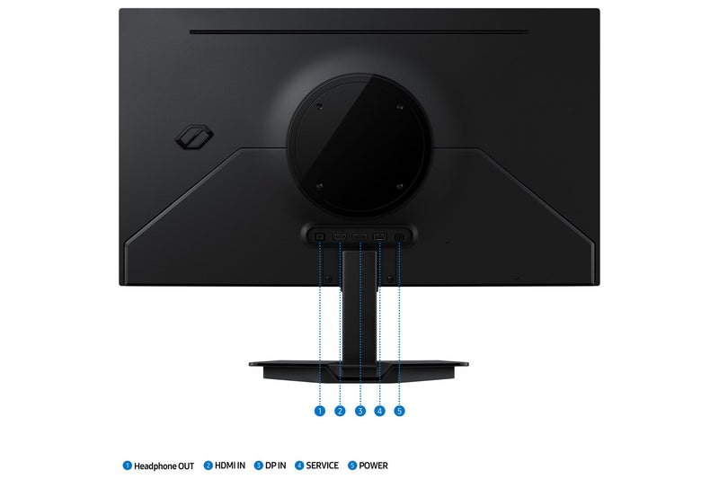 Samsung G50F computer monitor 68.6 cm (27") 2560 x 1440 pixels Quad HD OLED Black