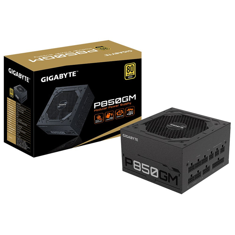 Gigabyte P850GM alimentation 850 W 20+4 broches ATX ATX Noir