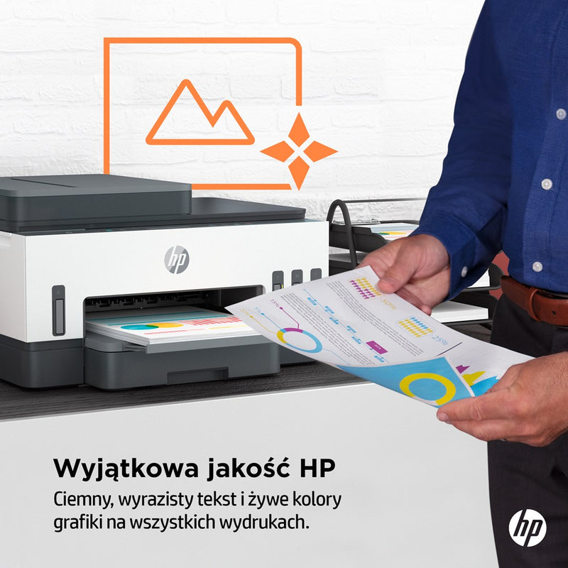 HP Smart Tank 750 All-in-One Thermotintenstrahldrucker A4 4800 x 1200 DPI 15 S./Min. Wi-Fi