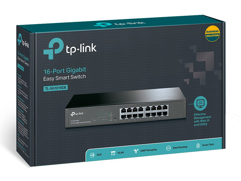 16P TP-Link TL-SG1016DE Metall M RM